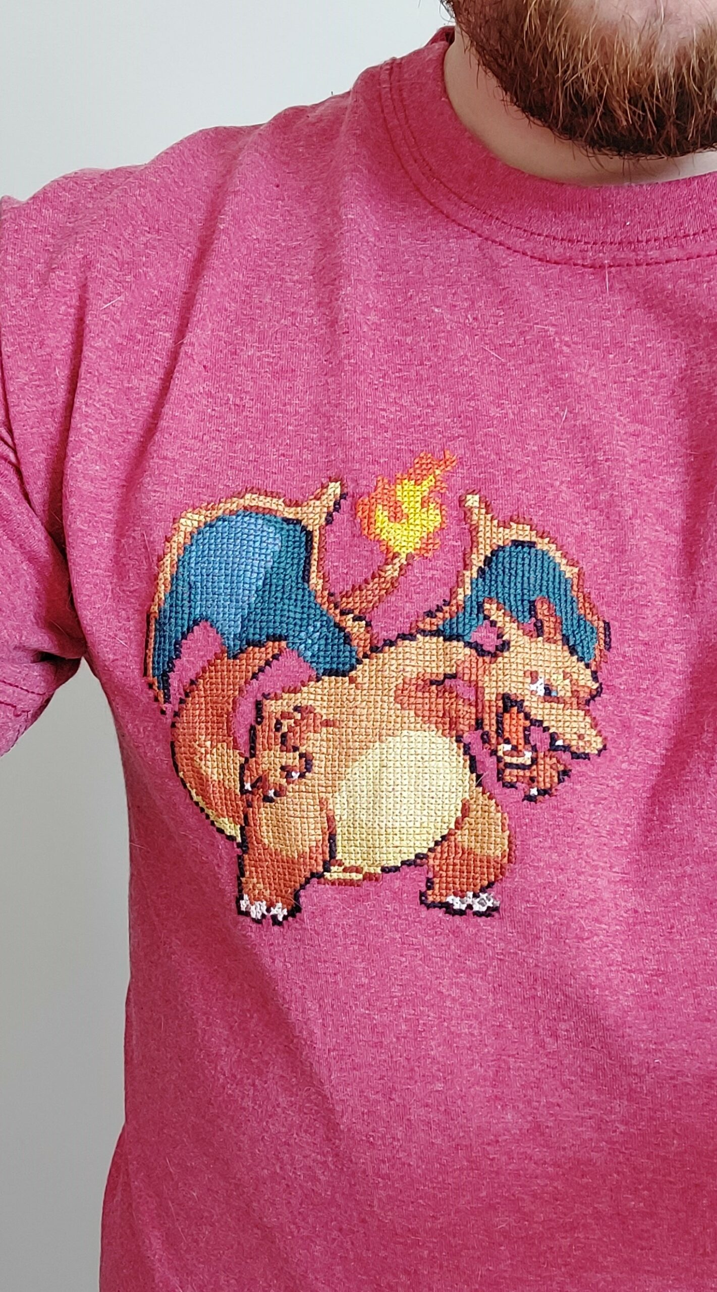 Starters Pokémon Gen1 T-shirt — Dracaufeu (1/3)