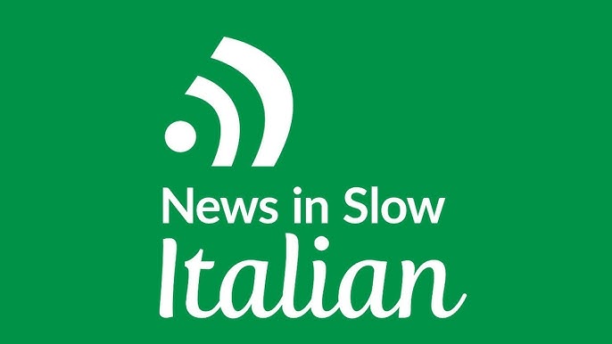 News in Slow Italian